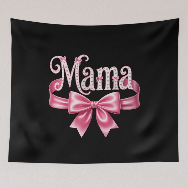 Item preview, Fiesta familiar con lazo de coqueta a juego para el equipo de cumpleaños de mamá designed and sold by RonnasJackson.