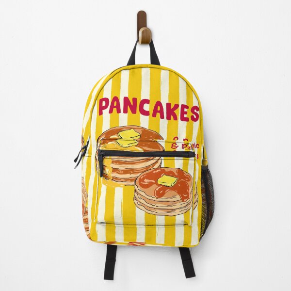 Item preview, Pancakes and Panic Attacks Retro Breakfast Illustration designed and sold by MaiZephyr.