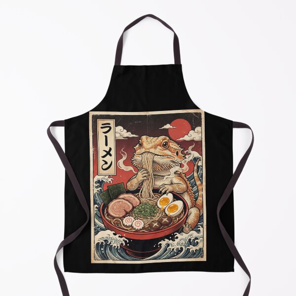 Item preview, Vintage Bearded Dragon Ramen Japanese Kawaii Anime Animal Lover designed and sold by TerryConnells.