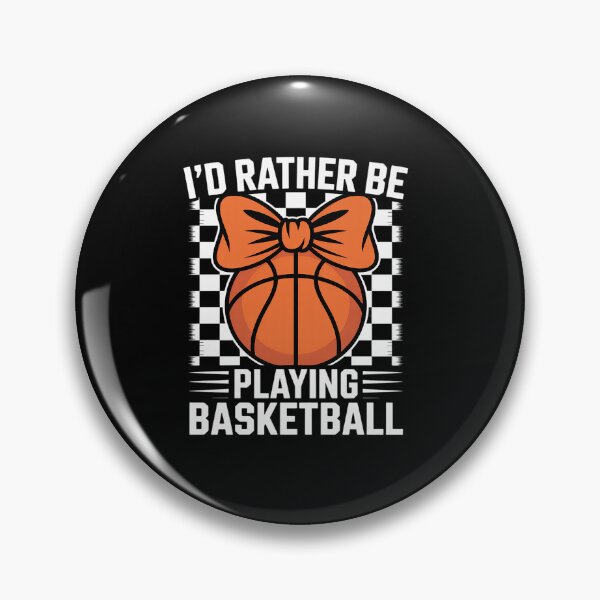 Item preview, I'd Rather Be Playing Basketball Girl Mom Mother's Day designed and sold by RonnasJackson.