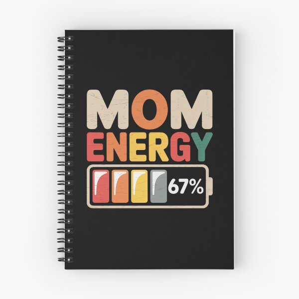 Item preview, Mom Energy 67% Funny Parent Humour for Mothers designed and sold by RonnasJackson.