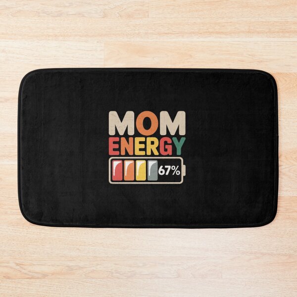 Item preview, Mom Energy 67% Funny Parent Humour for Mothers designed and sold by RonnasJackson.