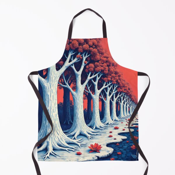Artikelvorschau, Surrealer abstrakter Expressionismus und ätherische Bäume entworfen und verkauft von Huskyyy Designs.