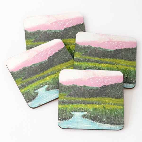 Item preview, Pink Skies Painting designed and sold by bloomintoyoubiy.