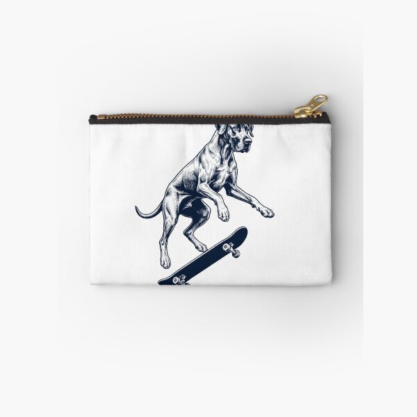 Artikelvorschau, Vintage Deutsche Dogge Skateboard fahrender Skate-Hunde-Papa-Liebhaber entworfen und verkauft von DoodleTortle.
