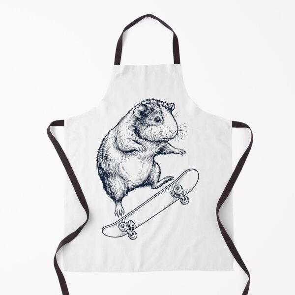 Artikelvorschau, Vintage Meerschweinchen Skateboarding Skate Tierliebhaber entworfen und verkauft von DoodleTortle.