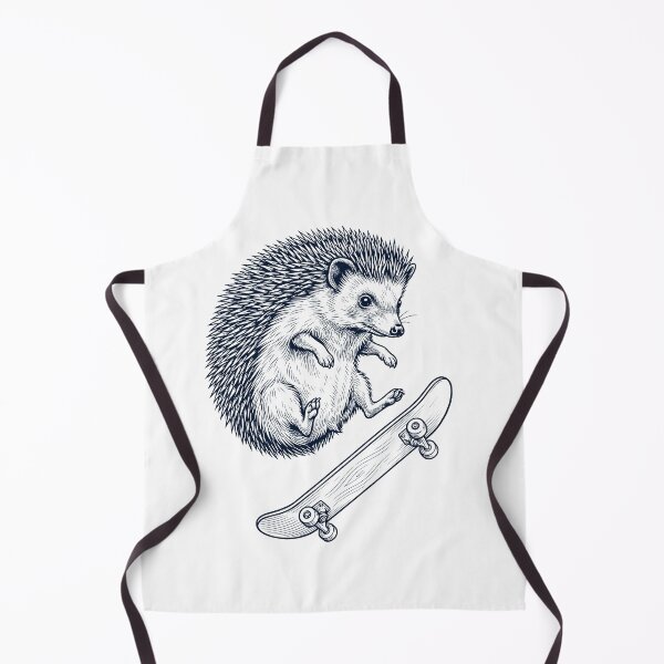 Item preview, Vintage Hedgehog Skateboarding Skate Animal Lover designed and sold by DoodleTortle.