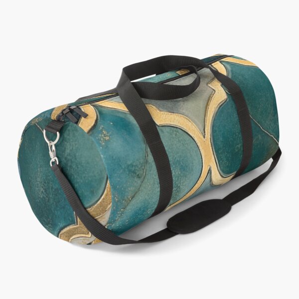 Item preview, Grey Emerald Maroccan Gold Gilding Pattern designed and sold by GrinGalore.