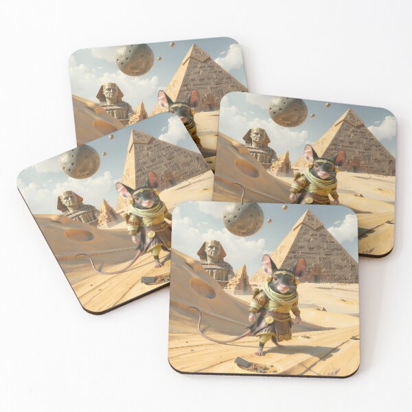 Item preview, Steampunk Desert Explorer Mouse – Ancient Egypt Fantasy Adventure designed and sold by nicky2342.