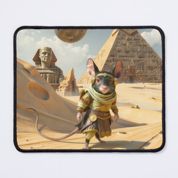 Item preview, Steampunk Desert Explorer Mouse – Ancient Egypt Fantasy Adventure designed and sold by nicky2342.
