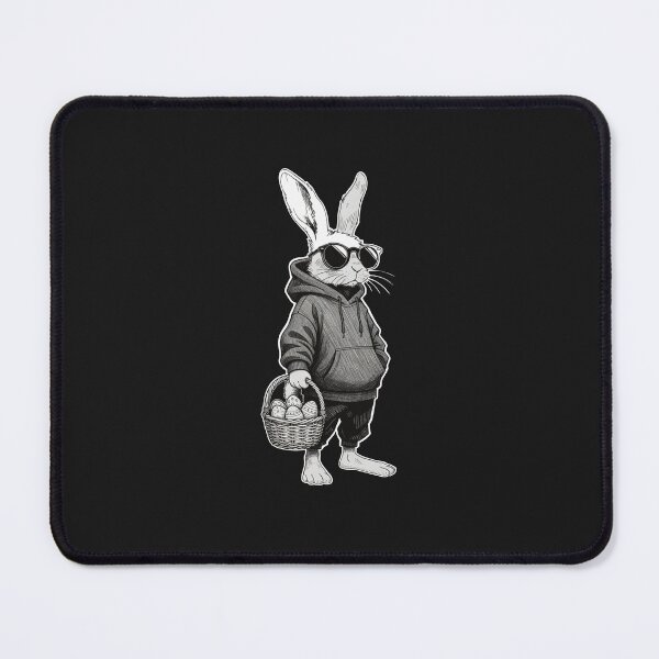 Item preview, Bunny Face Black Sunglasses Easter Eggs Basket Cool for Boys Men Kids designed and sold by alenaz.