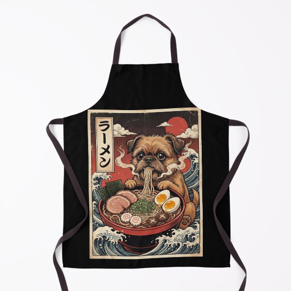 Item preview, Vintage Brussels Griffon Ramen Japanese Kawaii Anime Dog Lover designed and sold by TerryConnells.