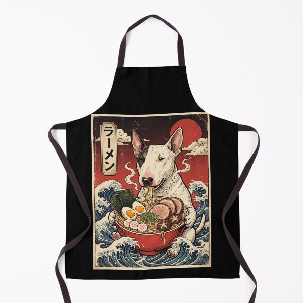 Item preview, Vintage Bull Terrier Ramen Japanese Kawaii Anime Dog Lover designed and sold by TerryConnells.