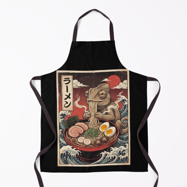 Item preview, Vintage Chameleon Ramen Japanese Kawaii Anime Animal Lover designed and sold by TerryConnells.
