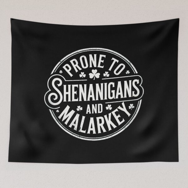 Item preview, St Patrick's Day Shenanigans & Malarkey designed and sold by papertaless.