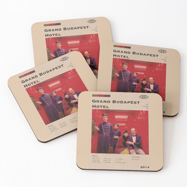Item preview, Grand Budapest Hotel Minimalist Movie Poster designed and sold by Hasan Can Guler.