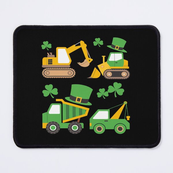 Item preview, Irish Construction Truck Crane Boys St Patricks Day designed and sold by RonnasJackson.