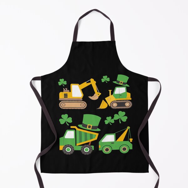 Item preview, Irish Construction Truck Crane Boys St Patricks Day designed and sold by RonnasJackson.