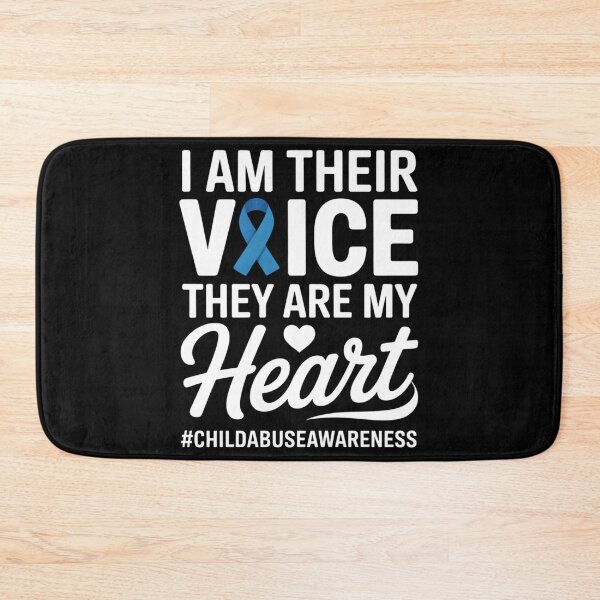 Item preview, I'm Their Voice Child Abuse Prevention Awareness Month  designed and sold by THREE LITTLE BEANS.