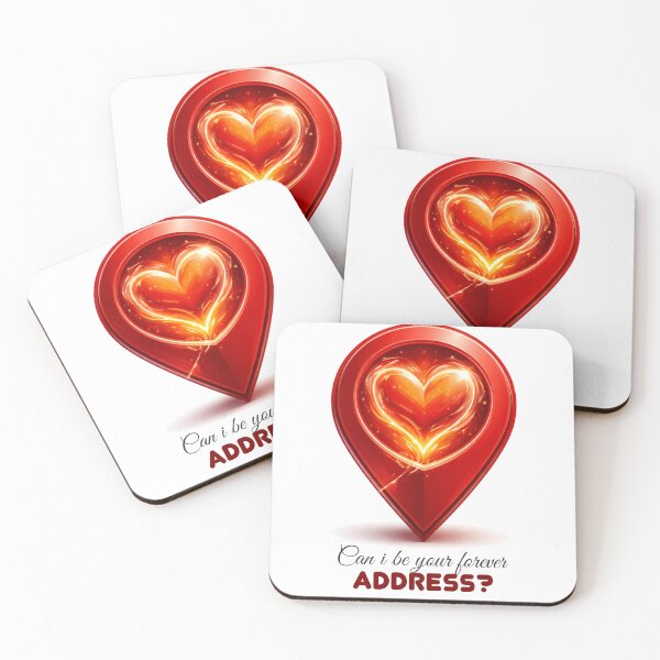 Item preview, Can I be your forever address? designed and sold by prafulka | LoveLine Studio | Romantic & Flirty Designs.