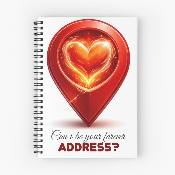 Item preview, Can I be your forever address? designed and sold by prafulka | LoveLine Studio | Romantic & Flirty Designs.