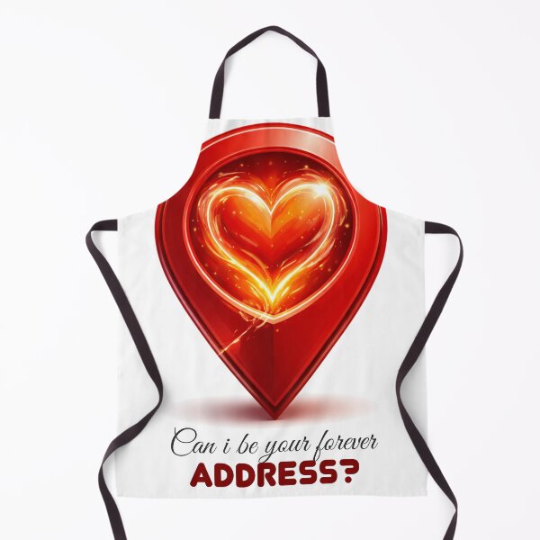 Item preview, Can I be your forever address? designed and sold by prafulka | LoveLine Studio | Romantic & Flirty Designs.