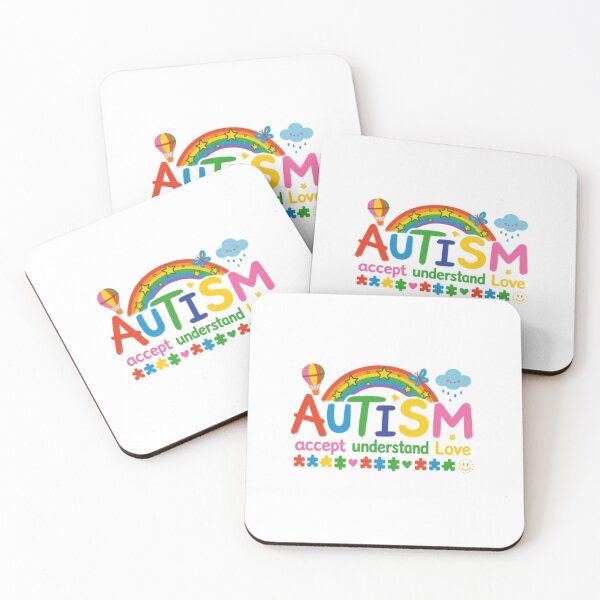 Item preview, Autism Awareness Rainbow — Colorful Accept Understand Love designed and sold by Colorful-Garden.