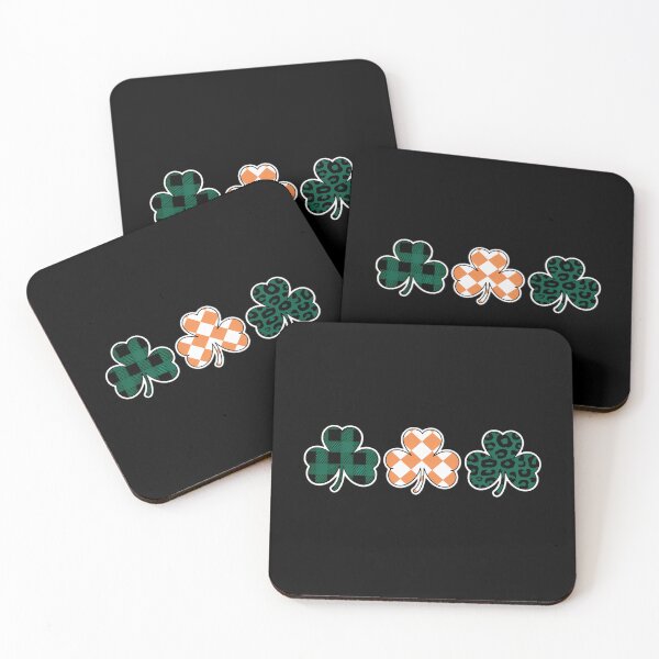 Item preview, St Patricks Day Plaid Leopard Green Shamrock designed and sold by papertaless.