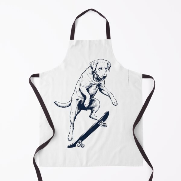 Item preview, Vintage Labrador Retriever Skateboarding Skate Dog Dad Lover designed and sold by DoodleTortle.