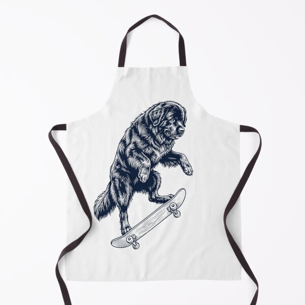 Item preview, Vintage Newfoundland Skateboarding Skate Dog Dad Lover designed and sold by DoodleTortle.
