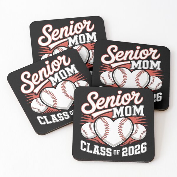 Item preview, Senior Mom Class of 2026 Softball Shirt – Proud Graduation Mom designed and sold by THREE LITTLE BEANS.