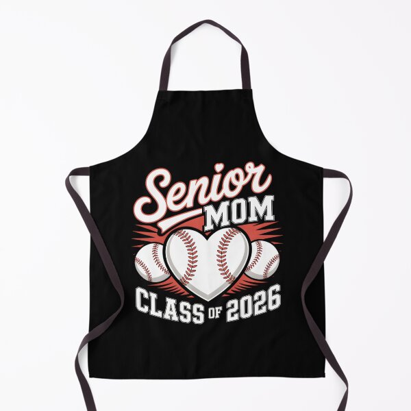 Item preview, Senior Mom Class of 2026 Softball Shirt – Proud Graduation Mom designed and sold by THREE LITTLE BEANS.