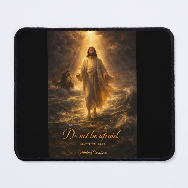 Item preview, Jesus Walking on Water — Christian Art Print | Do Not Be Afraid | Matthew 14:27 | AbidingCreatives designed and sold by AbidingCreatives.