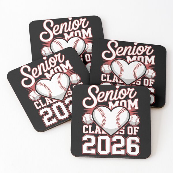 Item preview, Senior Mom Class of 2026 Softball Shirt – Proud Graduation Mom designed and sold by THREE LITTLE BEANS.