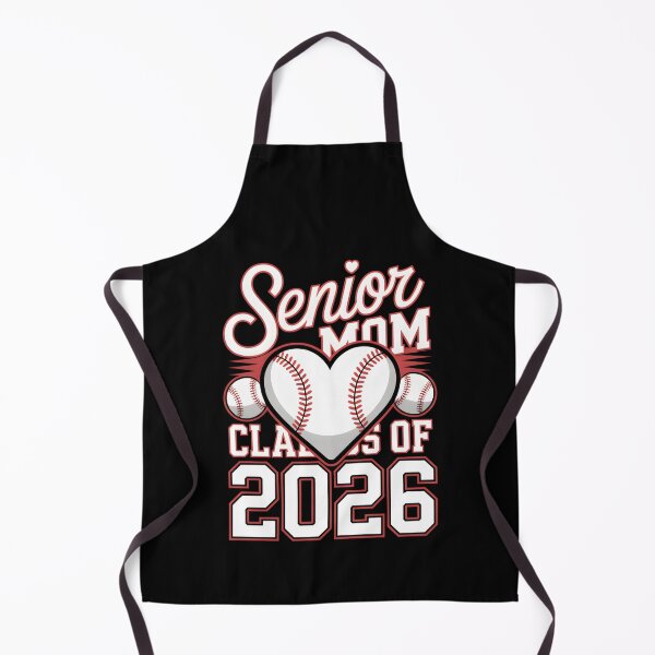 Item preview, Senior Mom Class of 2026 Softball Shirt – Proud Graduation Mom designed and sold by THREE LITTLE BEANS.