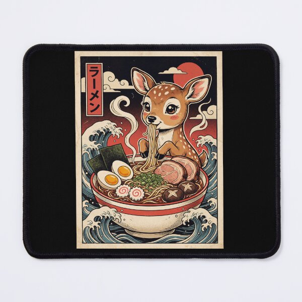Item preview, Vintage Deer Ramen Japanese Kawaii Anime Animal Lover designed and sold by TerryConnells.