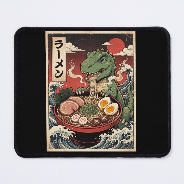 Item preview, Vintage Dinosaur Ramen Japanese Kawaii Anime Animal Lover designed and sold by TerryConnells.