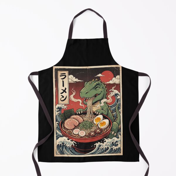 Item preview, Vintage Dinosaur Ramen Japanese Kawaii Anime Animal Lover designed and sold by TerryConnells.