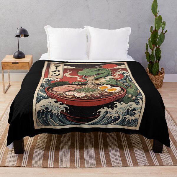 Item preview, Vintage Dinosaur Ramen Japanese Kawaii Anime Animal Lover designed and sold by TerryConnells.