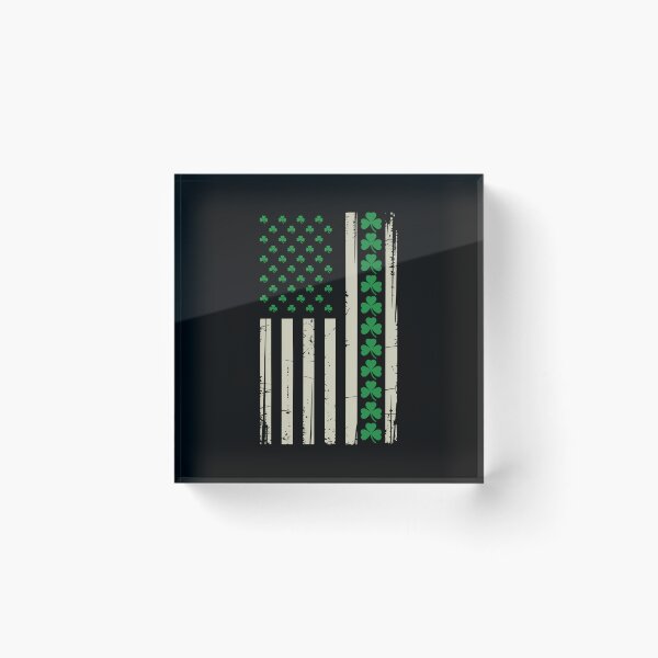 Item preview, St Patrick's Day USA Flag Irish American Pride designed and sold by papertaless.