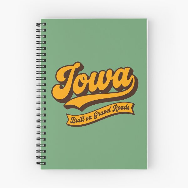 Item preview, Iowa Retro Graphic Tee Built On Gravel Roads designed and sold by Cozy-Old-Pub.