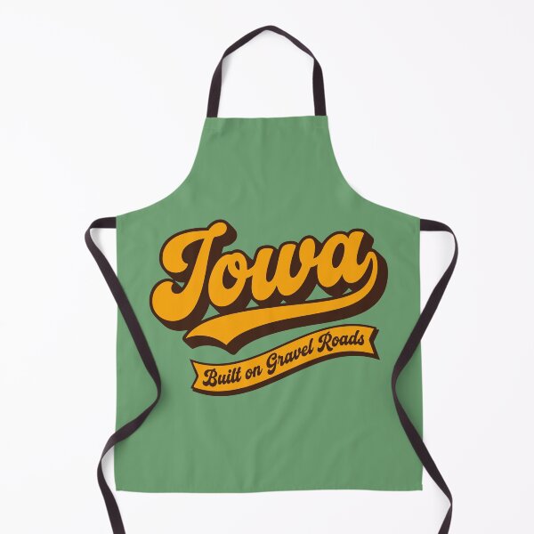 Item preview, Iowa Retro Graphic Tee Built On Gravel Roads designed and sold by Cozy-Old-Pub.