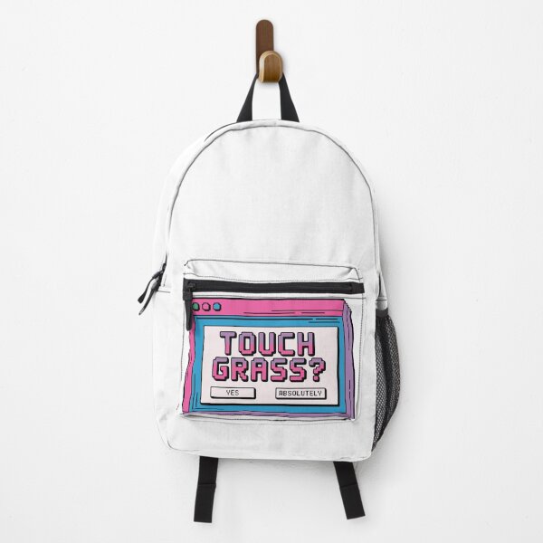 Item preview, Touch Grass Retro Pixel Art Digital Detox designed and sold by PixelWaveBD.
