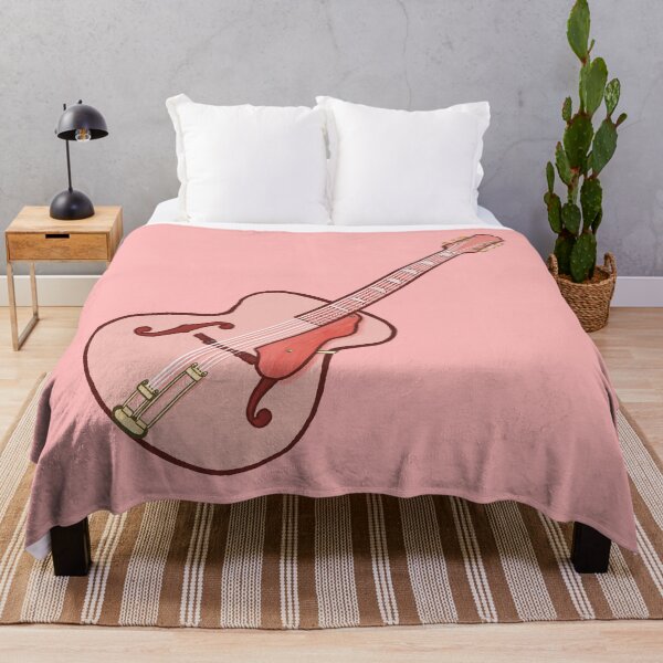 Item preview, Pink acoustic guitar designed and sold by ElectronicCloud.
