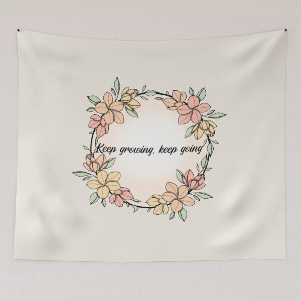 Item preview, Blooming quote circle designed and sold by Pamelarts.