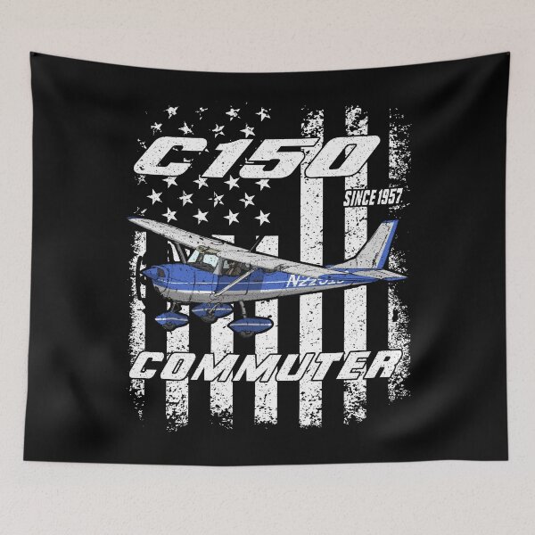 Item preview, C150 Commuter Blue Patriotic Pilot Shirt designed and sold by Emberglowo.