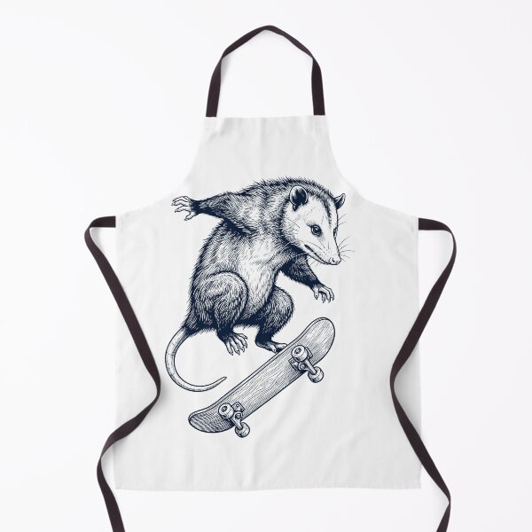 Artikelvorschau, Vintage Opossum Skateboarding Skate Tierliebhaber entworfen und verkauft von DoodleTortle.