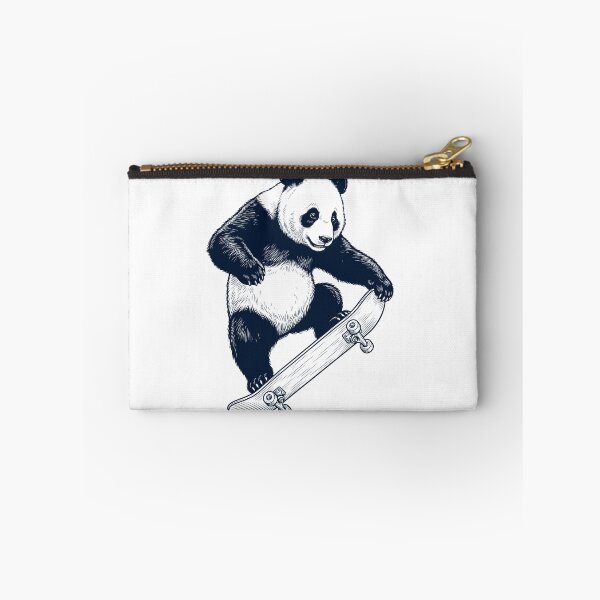 Item preview, Vintage Panda Skateboarding Skate Animal Lover designed and sold by DoodleTortle.