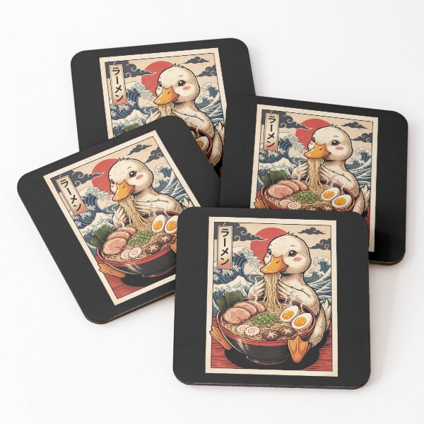 Item preview, Vintage Duck Ramen Japanese Kawaii Anime Animal Lover designed and sold by TerryConnells.