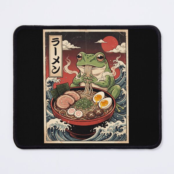 Item preview, Vintage Frog Ramen Japanese Kawaii Anime Animal Lover designed and sold by TerryConnells.